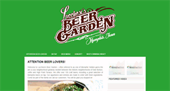Desktop Screenshot of beergardenmemphis.com